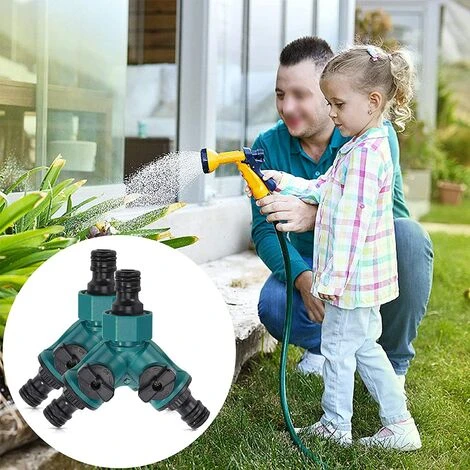 AOUGO Séparateur De Tuyau 2 Voies Arrosage Répartiteur De Robinet D'Eau Connecteur Rapide Adaptateur De Tuyau D'Arrosage Pour Robinet Jardin 3/4" Connecteur De Tuyau En Y 2 Voies Avec Vanne D'Arrêt 2 PCS 7 AOUGO Séparateur De Tuyau 2 Voies Arrosage Répartiteur De Robinet D'Eau Connecteur Rapide Adaptateur De Tuyau D'Arrosage Pour Robinet Jardin 3/4" Connecteur De Tuyau En Y 2 Voies Avec Vanne D'Arrêt 2 PCS – Image 5