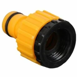 DENUOTOP Plastique 3/4 '' And 1/2 '' BSP 2in1 Nez De Robinet D'arrosage à Visser Débit Tap Connector Threaded Faucet Adapter 6 Pack -Promos Raccord d'arrosage Magasin 60297514 4