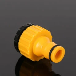 DENUOTOP Plastique 3/4 '' And 1/2 '' BSP 2in1 Nez De Robinet D'arrosage à Visser Débit Tap Connector Threaded Faucet Adapter 6 Pack -Promos Raccord d'arrosage Magasin 60297514 5