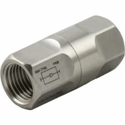 Clapet Anti-retour RS PRO 66061 Fileté 1/8 In Female, Femelle 1/8 Pouce, 0.2 → 25bar ( Prix Pour Paquet De 2 )