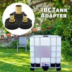 PREMIER Mamelon Raccord Rapide Pour Cuve 1000 L, Multitanks Raccord, Laiton Connecteur De Tuyau, Adaptateur De Réservoir IBC (25mm) -Promos Raccord d'arrosage Magasin 60541124 3