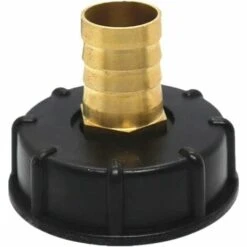 PREMIER Mamelon Raccord Rapide Pour Cuve 1000 L, Multitanks Raccord, Laiton Connecteur De Tuyau, Adaptateur De Réservoir IBC (20mm)