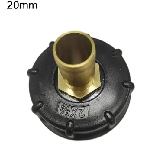 PREMIER Mamelon Raccord Rapide Pour Cuve 1000 L, Multitanks Raccord, Laiton Connecteur De Tuyau, Adaptateur De Réservoir IBC (20mm) 4 PREMIER Mamelon Raccord Rapide Pour Cuve 1000 L, Multitanks Raccord, Laiton Connecteur De Tuyau, Adaptateur De Réservoir IBC (20mm) – Image 2
