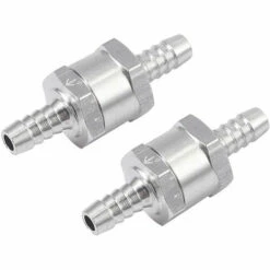 PROSTER 2PCS Soupape Clapet Anti Retour Valve Carburant Gasoil Essence Huile 8mm