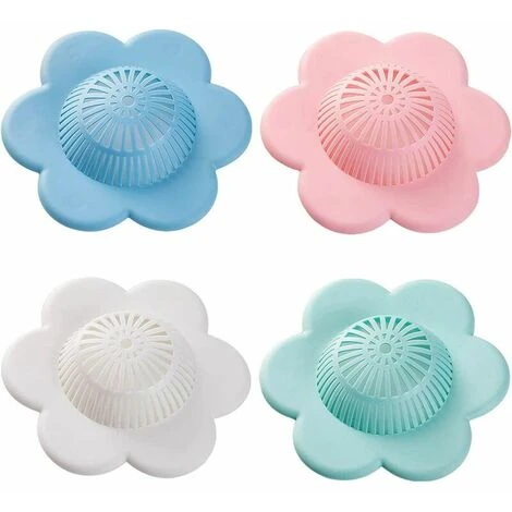 Cisea Accessoire Pour évier Filtre De Vidange D'évier De Cuisine En Forme De Fleur égout Salle De Bain Siphon De Sol 4-pack 3 Cisea Accessoire Pour évier Filtre De Vidange D'évier De Cuisine En Forme De Fleur égout Salle De Bain Siphon De Sol 4-pack