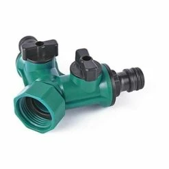 TOPHOMER 3/4"Y Distributeur 2 Voies Pour Tuyaux D'arrosage, R¨¦partiteur D'eau Pour Tous Les Robinets, Universel, R¨¦glable -Promos Raccord d'arrosage Magasin 60936016 4