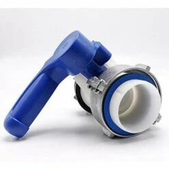 TOPHOMER Vanne Papillon ND40/ND50 IBC Eau Réservoir Avec écrou Flottant En Alliage Aluminium Remplacement S60x6 Pour Réservoir Cuve 1000 Litres IBC (Aluminium 62mm) -Promos Raccord d'arrosage Magasin 60936023 4