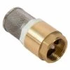 TOPHOMER 88 X 37mm Clapet Crepine Anti Retour 1'' - Avec Cr¨¦pine En Acier Inoxydable Et Vanne ¨¤ Sens Unique/Vanne Non Retour/Clapet Anti-Retour Pompe (Non Queue) -Promos Raccord d'arrosage Magasin 60936032 1