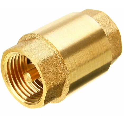 TOPHOMER Clapet Anti-retour Laiton 1 1 / 2 "(40 Mm) Pouce Filetage Femelle Universel Nouveau 6 TOPHOMER Clapet Anti-retour Laiton 1 1 / 2 "(40 Mm) Pouce Filetage Femelle Universel Nouveau – Image 4