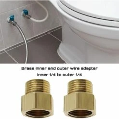 ROSIER Lot De 4 Raccords De Conversion En Laiton Femelle 3/8" Vers 1/4" Mâle Pour Air Eau Gaz Carburant——VEBTles 9 ROSIER Lot De 4 Raccords De Conversion En Laiton Femelle 3/8" Vers 1/4" Mâle Pour Air Eau Gaz Carburant——VEBTles -Promos Raccord d'arrosage Magasin 60937293 3