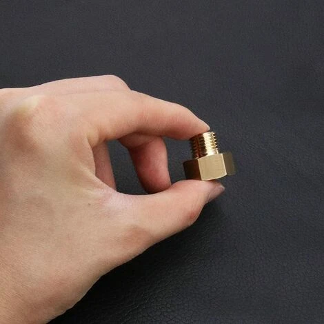 ROSIER Lot De 4 Raccords De Conversion En Laiton Femelle 3/8" Vers 1/4" Mâle Pour Air Eau Gaz Carburant——VEBTles 6 ROSIER Lot De 4 Raccords De Conversion En Laiton Femelle 3/8" Vers 1/4" Mâle Pour Air Eau Gaz Carburant——VEBTles – Image 4