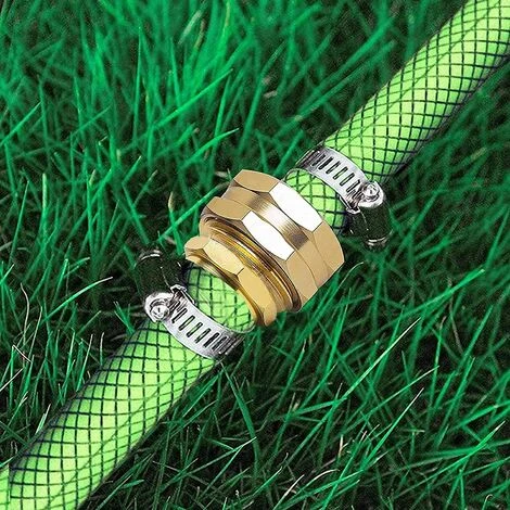 RHAFAYRE Connecteur De Réparation De Tuyau D'arrosage Avec Pinces, Adapté Pour Raccord De Tuyau D'arrosage 3/4" Ou 5/8", Lot De 2 7 RHAFAYRE Connecteur De Réparation De Tuyau D'arrosage Avec Pinces, Adapté Pour Raccord De Tuyau D'arrosage 3/4" Ou 5/8", Lot De 2 – Image 5