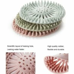 REGALI Extension De Cheveux Couvercle De Vidange De Douche, Lot De 4 Protecteurs De Vidange De Bouchons De Cheveux Pour Baignoire Et Cuisine, Passoire D'évier En Caoutchouc Réutilisable 10 REGALI Extension De Cheveux Couvercle De Vidange De Douche, Lot De 4 Protecteurs De Vidange De Bouchons De Cheveux Pour Baignoire Et Cuisine, Passoire D'évier En Caoutchouc Réutilisable -Promos Raccord d'arrosage Magasin 61205407 4