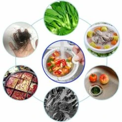 FR-LIFE BR-Vie Crépine D'évier Tamis D'évier Tamis D´évier INOX Attrape Cheveux Douche Baignoire Grille Evier Cuisine Filtre Anti-colmatage Pour Evier De Cuisine Salle De Bain Lavabo Baignoires, 2 Pcs (10.2cm) -Promos Raccord d'arrosage Magasin 61306461 5