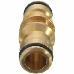 REGALI Raccord De Tuyau D'attache Rapide En Laiton à 2 Voies Pour Le Lavage Du Tuyau D'eau De Jardin De Tuyau De Voiture -Promos Raccord d'arrosage Magasin 61580266 2