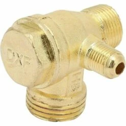 DECKON Clapet Anti-retour De Compresseur D'air à 3 Ports, Valve De Compresseur D'air, Clapet Anti-retour Unidirectionnel à Trois Voies Clapet Anti-retour En Laiton Pour Connecter Les Raccords De Tuyauterie 11 DECKON Clapet Anti-retour De Compresseur D'air à 3 Ports, Valve De Compresseur D'air, Clapet Anti-retour Unidirectionnel à Trois Voies Clapet Anti-retour En Laiton Pour Connecter Les Raccords De Tuyauterie -Promos Raccord d'arrosage Magasin 61657860 5