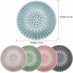 ILOVEMILAN Lot De 5 Housses De Vidange De Douche En Silicone Durable Pour Attrape-cheveux Faciles à Installer Et à Nettoyer Pour Baignoire Et Cuisine. -Promos Raccord d'arrosage Magasin 63195748 4