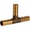 Raccord De Tuyau De Carburant Barbelé, 3 Voies En T - Raccord De Tuyau En Laiton - Adaptateur Pour Carburant, Air, Eau, Gaz, Huile 2pcs (8mm) GrooFoo -Promos Raccord d'arrosage Magasin 63624886 1