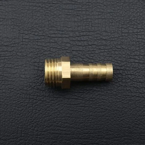 CATHERINE 4X Connecteur De Coupleur Raccord Tuyau Barbelé En Laiton Avec Raccord De Mamelon Mâle PC 3/8 Pouce Pour Air Eau Carburant Gazole,14mm 7 CATHERINE 4X Connecteur De Coupleur Raccord Tuyau Barbelé En Laiton Avec Raccord De Mamelon Mâle PC 3/8 Pouce Pour Air Eau Carburant Gazole,14mm – Image 5