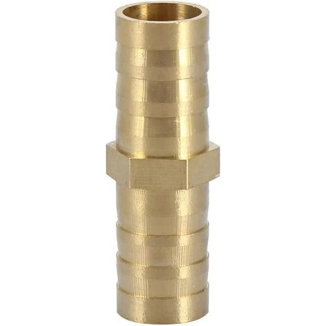 CATHERINE Connecteur Droit Barbelé, Adaptateur De Tuyau Droit Bidirectionnel Laiton Raccord De Tuyau Raccord De Jonction Tube Raccord(10mm 4pcs) 4 CATHERINE Connecteur Droit Barbelé, Adaptateur De Tuyau Droit Bidirectionnel Laiton Raccord De Tuyau Raccord De Jonction Tube Raccord(10mm 4pcs) – Image 2