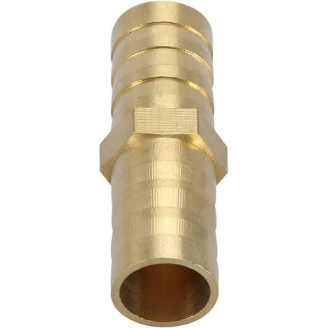 CATHERINE Connecteur Droit Barbelé, Adaptateur De Tuyau Droit Bidirectionnel Laiton Raccord De Tuyau Raccord De Jonction Tube Raccord(10mm 4pcs) 5 CATHERINE Connecteur Droit Barbelé, Adaptateur De Tuyau Droit Bidirectionnel Laiton Raccord De Tuyau Raccord De Jonction Tube Raccord(10mm 4pcs) – Image 3