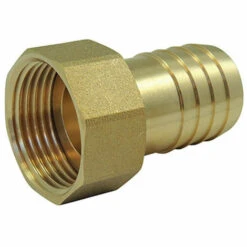 EZFITT Raccords Cannelés : Embout Femelle 2 Pièces (écrou Libre) - Ø A: 1/2'' | Ø B: 10mm