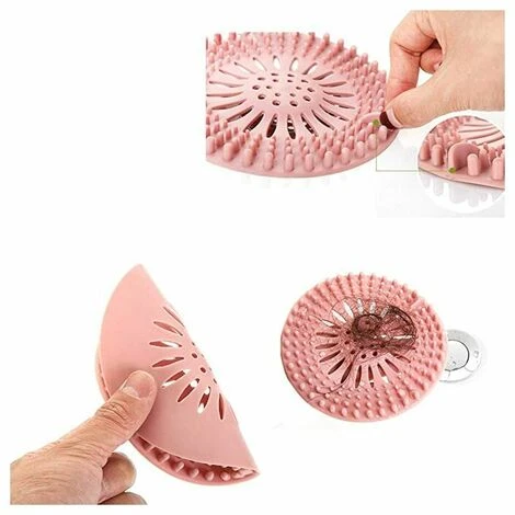 SINCèREETALI De Filtre à Cheveux En Silicone, Dispositif De Protection De Drainage Universel,pour Trous De Drainage, Utilisé Dans La Salle De Bain Et La Cuisine, La Salle De Bain, Facile à Nettoyer.(4 Pièces ) 7 SINCèREETALI De Filtre à Cheveux En Silicone, Dispositif De Protection De Drainage Universel,pour Trous De Drainage, Utilisé Dans La Salle De Bain Et La Cuisine, La Salle De Bain, Facile à Nettoyer.(4 Pièces ) – Image 5