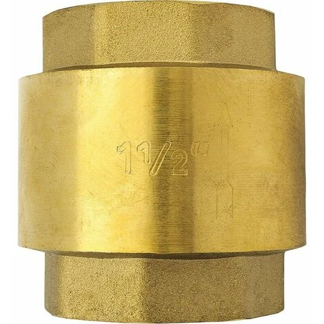 SINCèREETALI Clapet Anti-retour De 1 1/2 Pouce En Laiton De Haute Qualité, Résistant à La Rouille Et Aux Fuites Pour Une Pompe, Une Fontaine, Une Machine à Laver, Un Jardin, Des Mégots De Pluie, Un Baril 4 SINCèREETALI Clapet Anti-retour De 1 1/2 Pouce En Laiton De Haute Qualité, Résistant à La Rouille Et Aux Fuites Pour Une Pompe, Une Fontaine, Une Machine à Laver, Un Jardin, Des Mégots De Pluie, Un Baril – Image 2