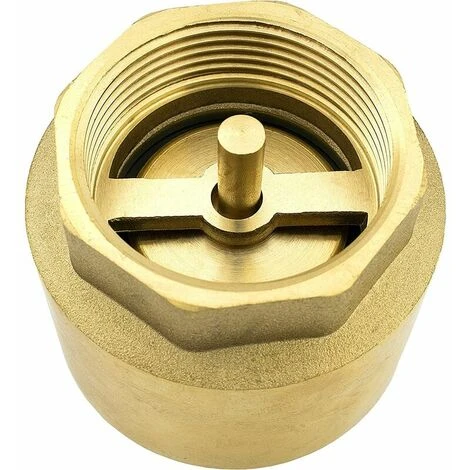 SINCèREETALI Clapet Anti-retour De 1 1/2 Pouce En Laiton De Haute Qualité, Résistant à La Rouille Et Aux Fuites Pour Une Pompe, Une Fontaine, Une Machine à Laver, Un Jardin, Des Mégots De Pluie, Un Baril 5 SINCèREETALI Clapet Anti-retour De 1 1/2 Pouce En Laiton De Haute Qualité, Résistant à La Rouille Et Aux Fuites Pour Une Pompe, Une Fontaine, Une Machine à Laver, Un Jardin, Des Mégots De Pluie, Un Baril – Image 3