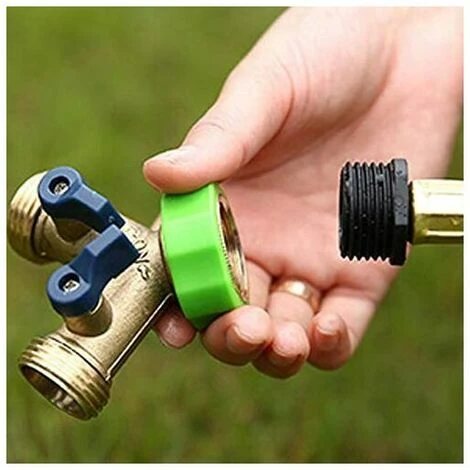 SINCèREETALI Raccord Y Forme Adaptateur De Robinet 2 Voies Laiton Tuyau D'arrosage Vanne Connecteur Pour L'irrigation De Jardin En Plein Air 5 * 5.5 * 7.5cm 7 SINCèREETALI Raccord Y Forme Adaptateur De Robinet 2 Voies Laiton Tuyau D'arrosage Vanne Connecteur Pour L'irrigation De Jardin En Plein Air 5 * 5.5 * 7.5cm – Image 5