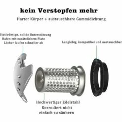 FOZIY Crépine De Vidange, Attrape-cheveux En Acier Inoxydable 304, Protecteur De Vidange Antirouille.,Fonepro 9 FOZIY Crépine De Vidange, Attrape-cheveux En Acier Inoxydable 304, Protecteur De Vidange Antirouille.,Fonepro -Promos Raccord d'arrosage Magasin 63841285 3