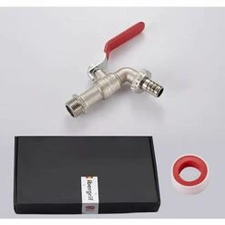 BENOBBY KIDS Robinet Exterieur Jardin 1/2 - Robinet Jardin Avec Adaptateur, Robinet Antigel -10 ℃, Résistance à Haute Température 120 ℃, Antirouille, Robinet D'arrosage à Sphère, Laiton 11 BENOBBY KIDS Robinet Exterieur Jardin 1/2 - Robinet Jardin Avec Adaptateur, Robinet Antigel -10 ℃, Résistance à Haute Température 120 ℃, Antirouille, Robinet D'arrosage à Sphère, Laiton -Promos Raccord d'arrosage Magasin 63940434 5