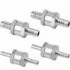 DECKON Set De 1Clapet Anti-retour Gasoil 6/8/10/12mm, Valve à Carburant En Alliage D'aluminium Avec Flèche Pour Pour Essence Diesel Voiture Bateau Moto -Promos Raccord d'arrosage Magasin 64078014 1