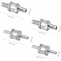 DECKON Set De 1Clapet Anti-retour Gasoil 6/8/10/12mm, Valve à Carburant En Alliage D'aluminium Avec Flèche Pour Pour Essence Diesel Voiture Bateau Moto 10 DECKON Set De 1Clapet Anti-retour Gasoil 6/8/10/12mm, Valve à Carburant En Alliage D'aluminium Avec Flèche Pour Pour Essence Diesel Voiture Bateau Moto -Promos Raccord d'arrosage Magasin 64078014 4