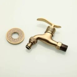 GALOZZOIT Robinet D'eau Froide Laiton Antique Mural Montage Levier Poignée Robinet De Machine à Laver Pour Salle De Bain-Court 11 GALOZZOIT Robinet D'eau Froide Laiton Antique Mural Montage Levier Poignée Robinet De Machine à Laver Pour Salle De Bain-Court -Promos Raccord d'arrosage Magasin 64079160 5