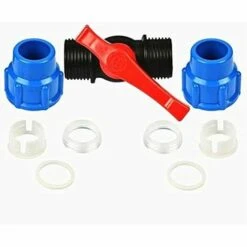 HEGUYEY 20mm Connecteur De Vanne Rapide, Vannes À Toboterie Tube PE Dapve Accessoires -Promos Raccord d'arrosage Magasin 64148239 3