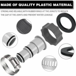 CESIèCLEFOU 2PCS Adaptateur Tuyau Piscine, Adaptateur Piscine, Adaptateur Pour Piscine Intex, Adaptateur Tuyau Piscine, Adaptateur Tuyau Pour Pompe, Raccord Pour Tuyau Piscine Ø 32 Et 38 Mm Lefou 9 CESIèCLEFOU 2PCS Adaptateur Tuyau Piscine, Adaptateur Piscine, Adaptateur Pour Piscine Intex, Adaptateur Tuyau Piscine, Adaptateur Tuyau Pour Pompe, Raccord Pour Tuyau Piscine Ø 32 Et 38 Mm Lefou -Promos Raccord d'arrosage Magasin 64450272 3