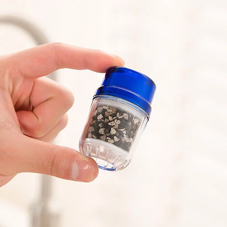 MERéTéET Robinet De Cuisine Filtre À Activé Détachant Carbone Purificateur Robinet De Salle De Bains Douche Robinet Installation Facile 3.8*6cm Bleue 3pcs,KoleZy 5 MERéTéET Robinet De Cuisine Filtre À Activé Détachant Carbone Purificateur Robinet De Salle De Bains Douche Robinet Installation Facile 3.8*6cm Bleue 3pcs,KoleZy – Image 3