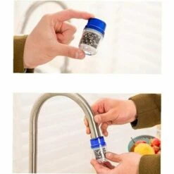 MERéTéET Robinet De Cuisine Filtre À Activé Détachant Carbone Purificateur Robinet De Salle De Bains Douche Robinet Installation Facile 3.8*6cm Bleue 3pcs,KoleZy 11 MERéTéET Robinet De Cuisine Filtre À Activé Détachant Carbone Purificateur Robinet De Salle De Bains Douche Robinet Installation Facile 3.8*6cm Bleue 3pcs,KoleZy -Promos Raccord d'arrosage Magasin 64566092 5