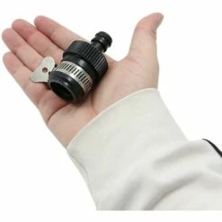 BAICCCF Robinet De Cuve De Récupération D'eau Adaptateurs Rapides De Raccords De Robinet De Tuyau - 4 Connecteurs De Tuyau En Polypropylène Et En Caoutchouc, Sans Filetage, Adaptés Aux Robinets Ronds De 14 à 24 Mm De Diamètre Extérieur, Noir -Promos Raccord d'arrosage Magasin 64771455 5