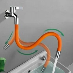 THSINDE Tuyau De Pulvérisation D'Extension Pour Robinet De Cuisine, 360 Degrés Tuyau De Robinet De Cuisine Mobile Tube D'Extension Universel En Mousse Avec Connecteur Pour Cuisine Salle De Bain (30CM) THSIDNE 8 THSINDE Tuyau De Pulvérisation D'Extension Pour Robinet De Cuisine, 360 Degrés Tuyau De Robinet De Cuisine Mobile Tube D'Extension Universel En Mousse Avec Connecteur Pour Cuisine Salle De Bain (30CM) THSIDNE -Promos Raccord d'arrosage Magasin 64857320 2