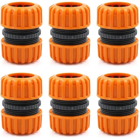 QERSTA Kit De Réparation De Tuyau D'arrosage - 6 Pièces Pour Raccorder 19 Mm (3/4"), Pour Un Raccordement Facile Et Rapide Ou Un Tuyau , Jaune 3 QERSTA Kit De Réparation De Tuyau D'arrosage - 6 Pièces Pour Raccorder 19 Mm (3/4"), Pour Un Raccordement Facile Et Rapide Ou Un Tuyau , Jaune