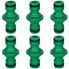 EAUDACè 6 Pièces Double Connecteur De Tuyaux, Double Mâle Tuyau Connecteur Plastique Raccords De Tuyau Pour Rejoignez Le Tube De Tuyaux De Jardin (Vert) 2 EAUDACè 6 Pièces Double Connecteur De Tuyaux, Double Mâle Tuyau Connecteur Plastique Raccords De Tuyau Pour Rejoignez Le Tube De Tuyaux De Jardin (Vert) -Promos Raccord d'arrosage Magasin 65201182 1