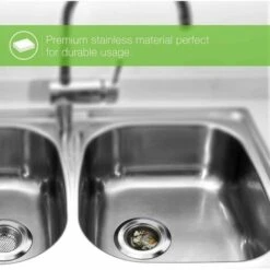 L'FLANEUR Crépine De Vidange, Crépine De Filtre D'évier De Baignoire De Douche D'évier De Cuisine En Acier Inoxydable De 7 CM, Crépine De Vidange 2 Pièces ANEUR 11 L'FLANEUR Crépine De Vidange, Crépine De Filtre D'évier De Baignoire De Douche D'évier De Cuisine En Acier Inoxydable De 7 CM, Crépine De Vidange 2 Pièces ANEUR -Promos Raccord d'arrosage Magasin 65353492 5