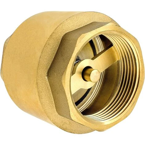 OSQI Clapet Anti-retour De 1 Pouce En Laiton Robuste De Haute Qualité, Antirouille Et étanche Pour Pompe, Fontaine, Machine à Laver, Jardin, Mégots De Pluie, Baril 3 OSQI Clapet Anti-retour De 1 Pouce En Laiton Robuste De Haute Qualité, Antirouille Et étanche Pour Pompe, Fontaine, Machine à Laver, Jardin, Mégots De Pluie, Baril