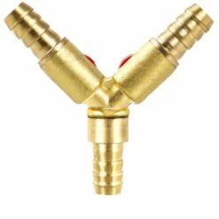 OSQI Connecteur De Tuyau En Y Répartiteur 3 Voies, Alliage De Zinc En Laiton, Robinet à Tournant Sphérique De Gaz D'huile D'eau De 10 Mm Pour L'irrigation De Jardin (1 Pièce) 8 OSQI Connecteur De Tuyau En Y Répartiteur 3 Voies, Alliage De Zinc En Laiton, Robinet à Tournant Sphérique De Gaz D'huile D'eau De 10 Mm Pour L'irrigation De Jardin (1 Pièce) -Promos Raccord d'arrosage Magasin 65501313 2