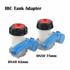 OSQI Vanne Papillon De Rechange Pour Cuve IBC Jusqu'à 1000 L Ou Citerne, Avec Adaptateur Pour Bride DN40 (62 Mm, Aluminium) -Promos Raccord d'arrosage Magasin 65502261 5