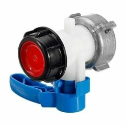 OSQI Vanne Papillon De Rechange Pour Cuve IBC Jusqu'à 1000 L Ou Citerne, Avec Adaptateur Pour Bride DN50 (75 Mm, Aluminium) 10 OSQI Vanne Papillon De Rechange Pour Cuve IBC Jusqu'à 1000 L Ou Citerne, Avec Adaptateur Pour Bride DN50 (75 Mm, Aluminium) -Promos Raccord d'arrosage Magasin 65502262 4