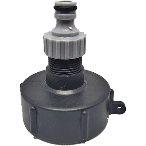 OSQI Mamelon à Connexion Rapide Pour Réservoir 1000L, Raccord S60X6 IBC Raccord De Robinet Multi-réservoirs, Connecteur De Tuyau Pour Adaptateur De Réservoir IBC (sortie En Plastique, 3/4') 3 OSQI Mamelon à Connexion Rapide Pour Réservoir 1000L, Raccord S60X6 IBC Raccord De Robinet Multi-réservoirs, Connecteur De Tuyau Pour Adaptateur De Réservoir IBC (sortie En Plastique, 3/4')