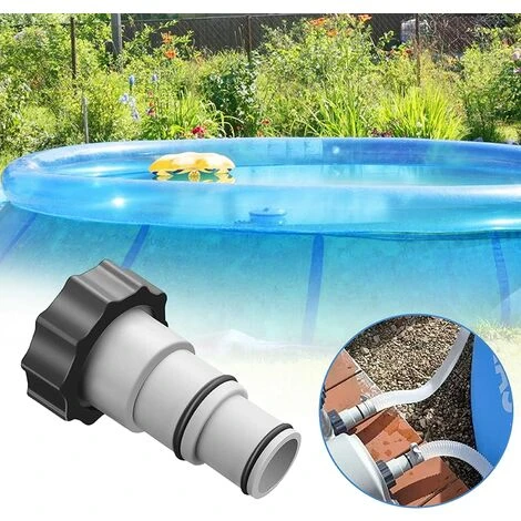 OSQI Adaptateur De Tuyau De Piscine A Pour Piscine Intex, Adaptateur De Tuyau De Piscine De 38 Mm Et 32 Mm De Diamètre, Adaptateur De Tuyau De Rechange Pour Pompe Avec Filetage Interne à Visser, Connecteur De Tuyau Pour Piscine (2 Pièces) 5 OSQI Adaptateur De Tuyau De Piscine A Pour Piscine Intex, Adaptateur De Tuyau De Piscine De 38 Mm Et 32 Mm De Diamètre, Adaptateur De Tuyau De Rechange Pour Pompe Avec Filetage Interne à Visser, Connecteur De Tuyau Pour Piscine (2 Pièces) – Image 3